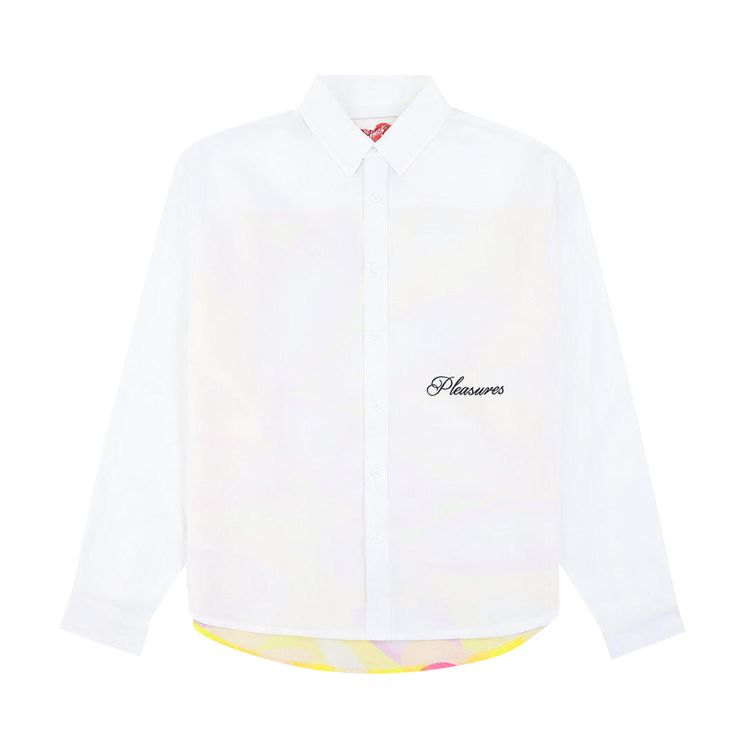 Pleasures x Richard Bernstein Pilule Button Up White