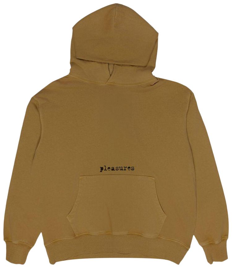 Pleasures Slip Hoodie Camel