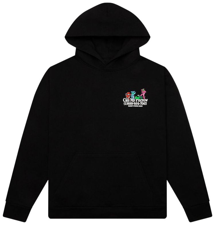 Market x Grateful Dead Call My Pitcrew Hoodie Black
