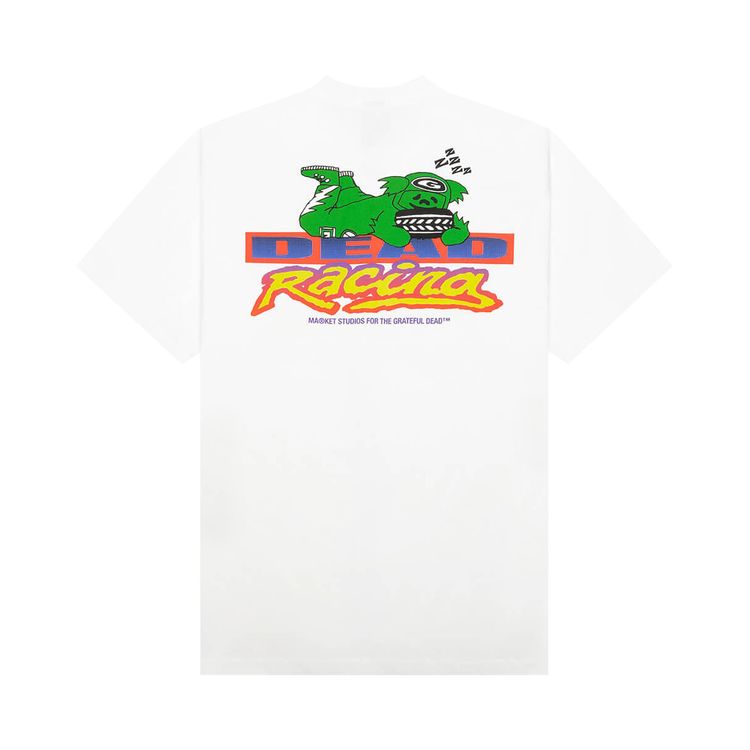 Market x Grateful Dead Racing T Shirt White