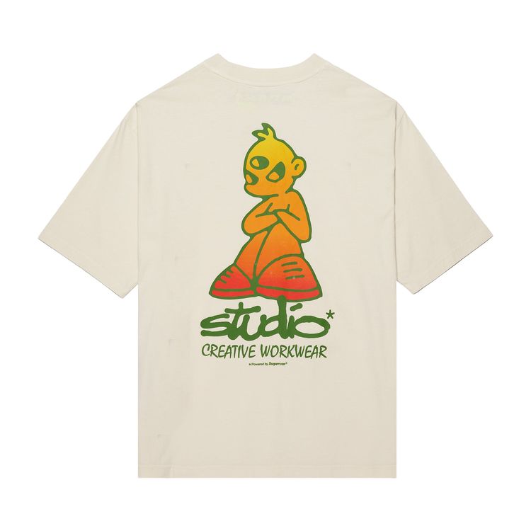 Supervsn Studio Third Eye Kid T Shirt White