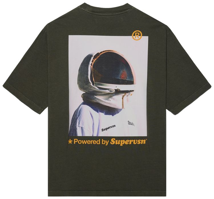 Supervsn Spaceman T Shirt Grey