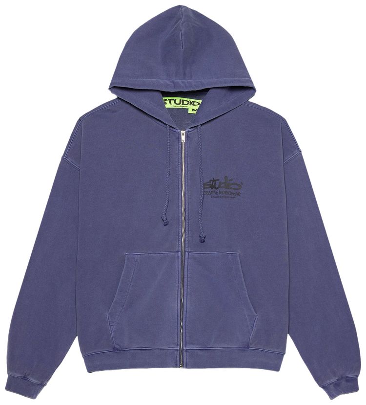 Supervsn Studio Third Eye Zip Hoodie Heron