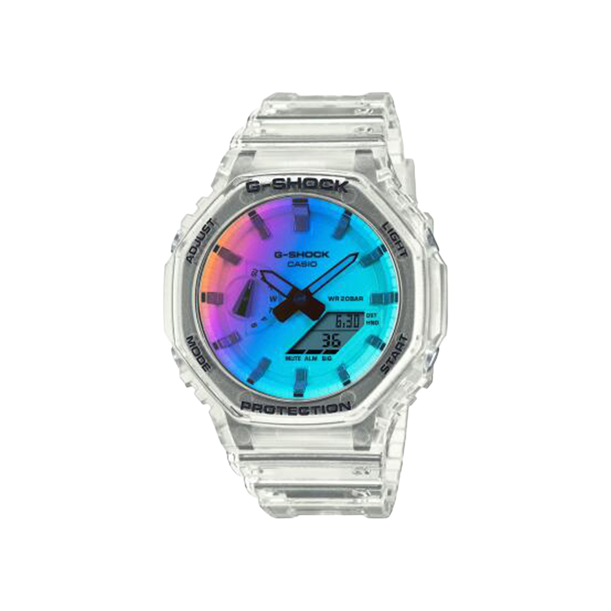 Buy G-SHOCK by Casio Watch 'White' - GA2100SRS 7A | GOAT