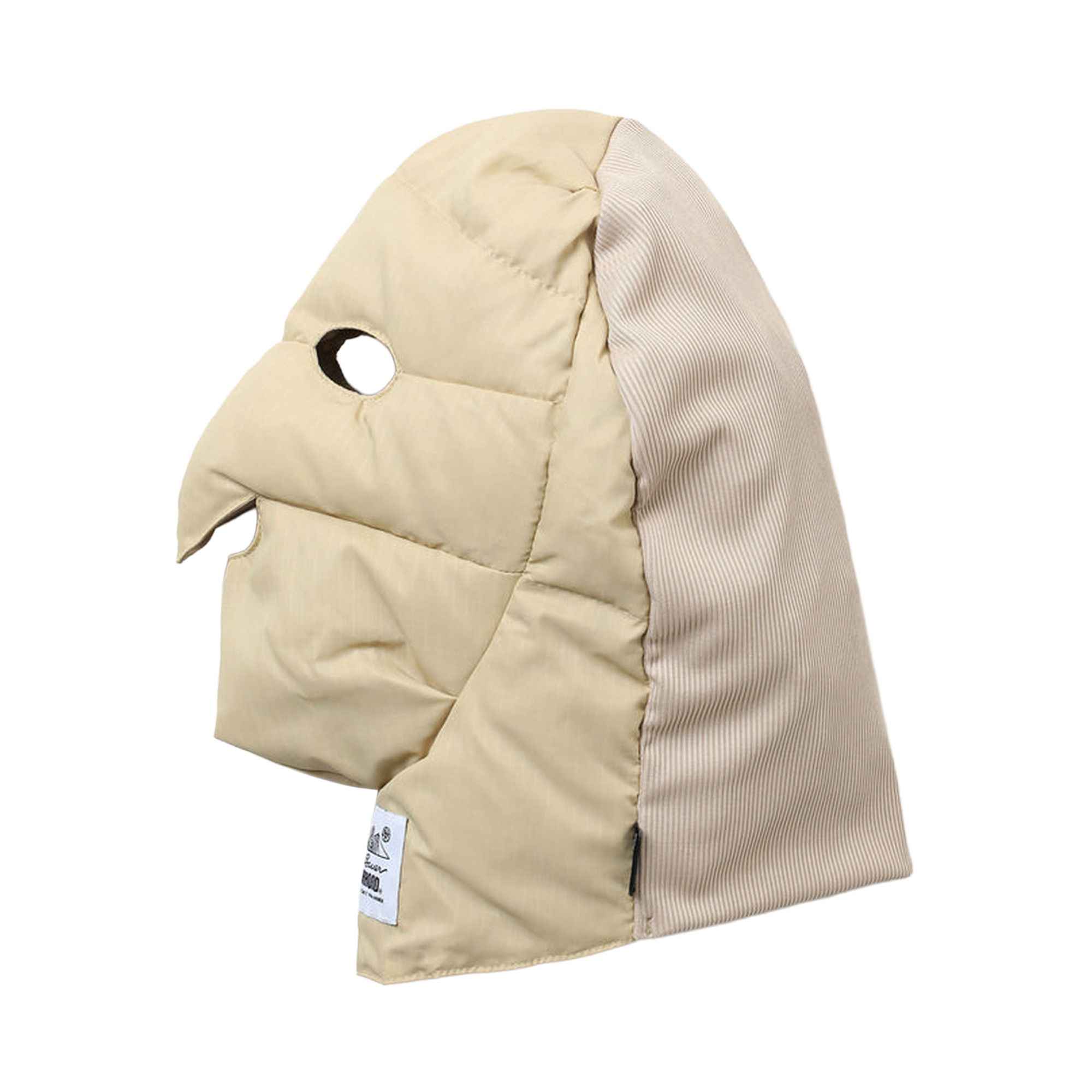 Buy Neighborhood x Eddie Bauer Down Face Mask 'Beige' - 252ZMEBN