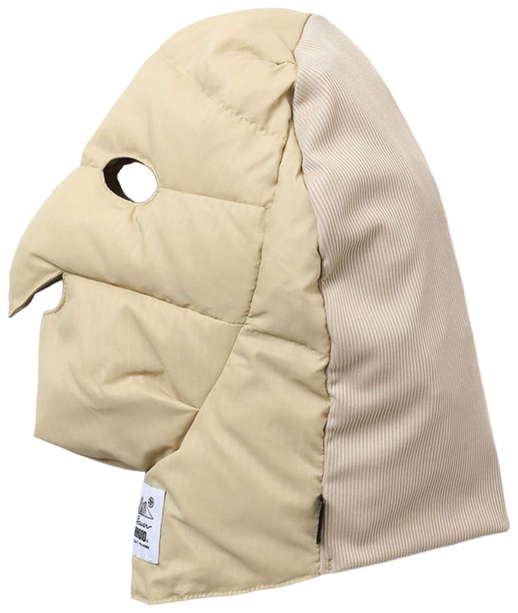 Neighborhood x Eddie Bauer Down Face Mask Beige