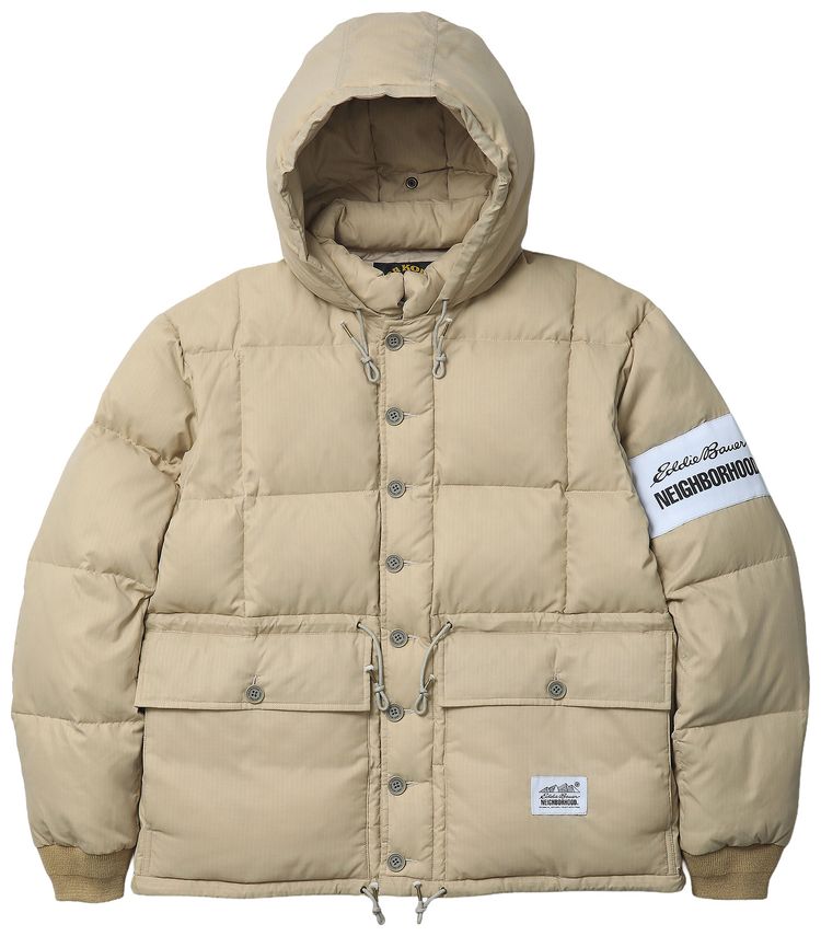 Neighborhood x Eddie Bauer Karekoram Down Jacket Beige