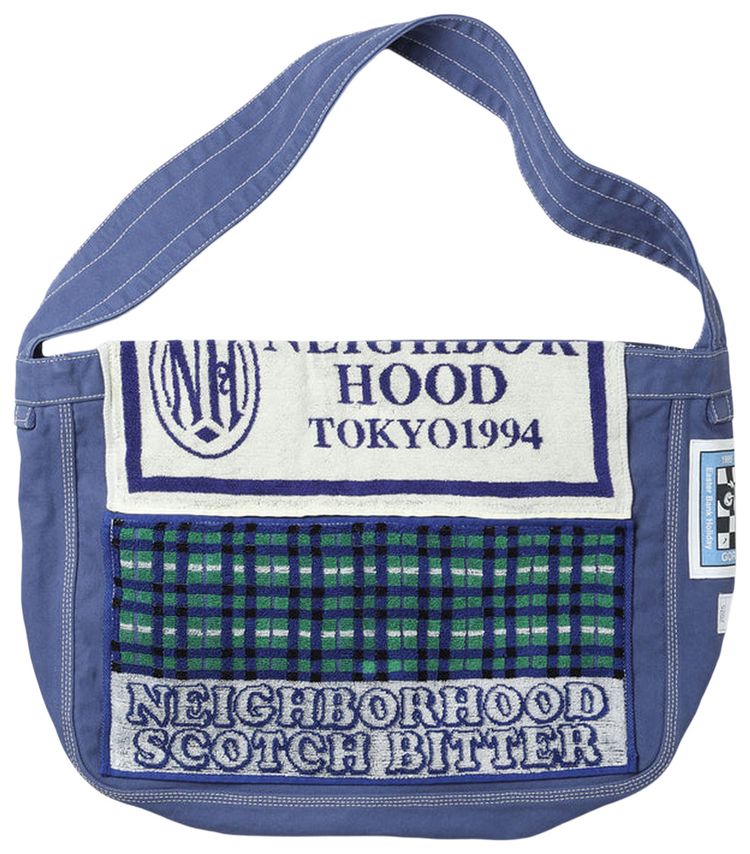 Neighborhood Newspaper Bag Mod Blue