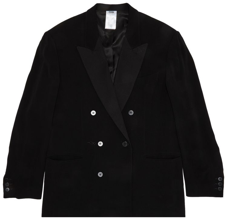 Magliano Smoking Doppiopetto Jacket Black