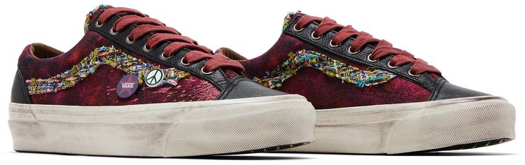 Vans Old Skool 36 LX Souvenir Pack   Burgundy