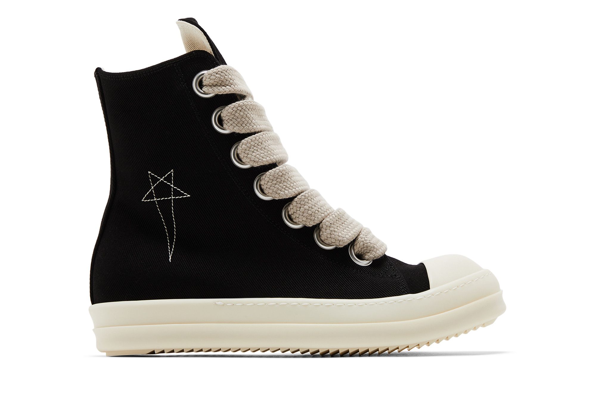 Buy Rick Owens DRKSHDW Jumbo Laced High 'Black Milk' - DU02E7818