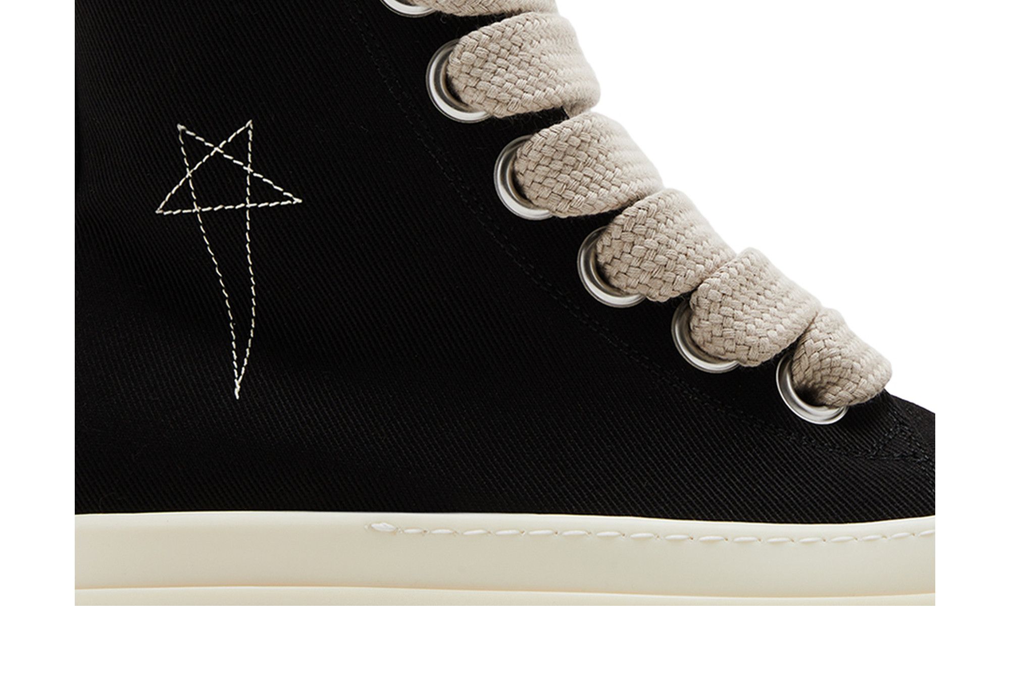 Buy Rick Owens DRKSHDW Jumbo Laced High 'Black Milk' - DU02E7818