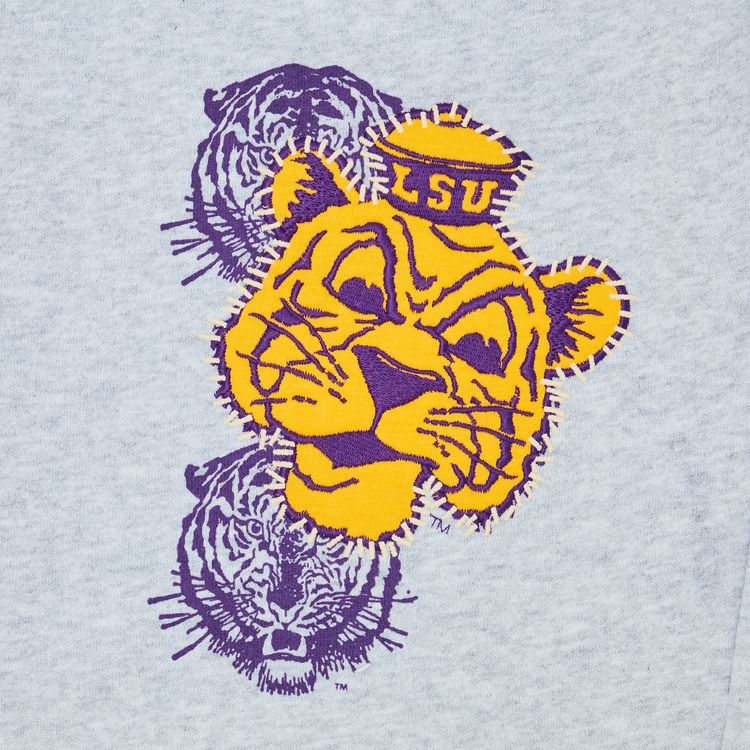 Cactus Jack by Travis Scott x Mitchell  Ness Louisiana State University Sweatpants Grey Heather