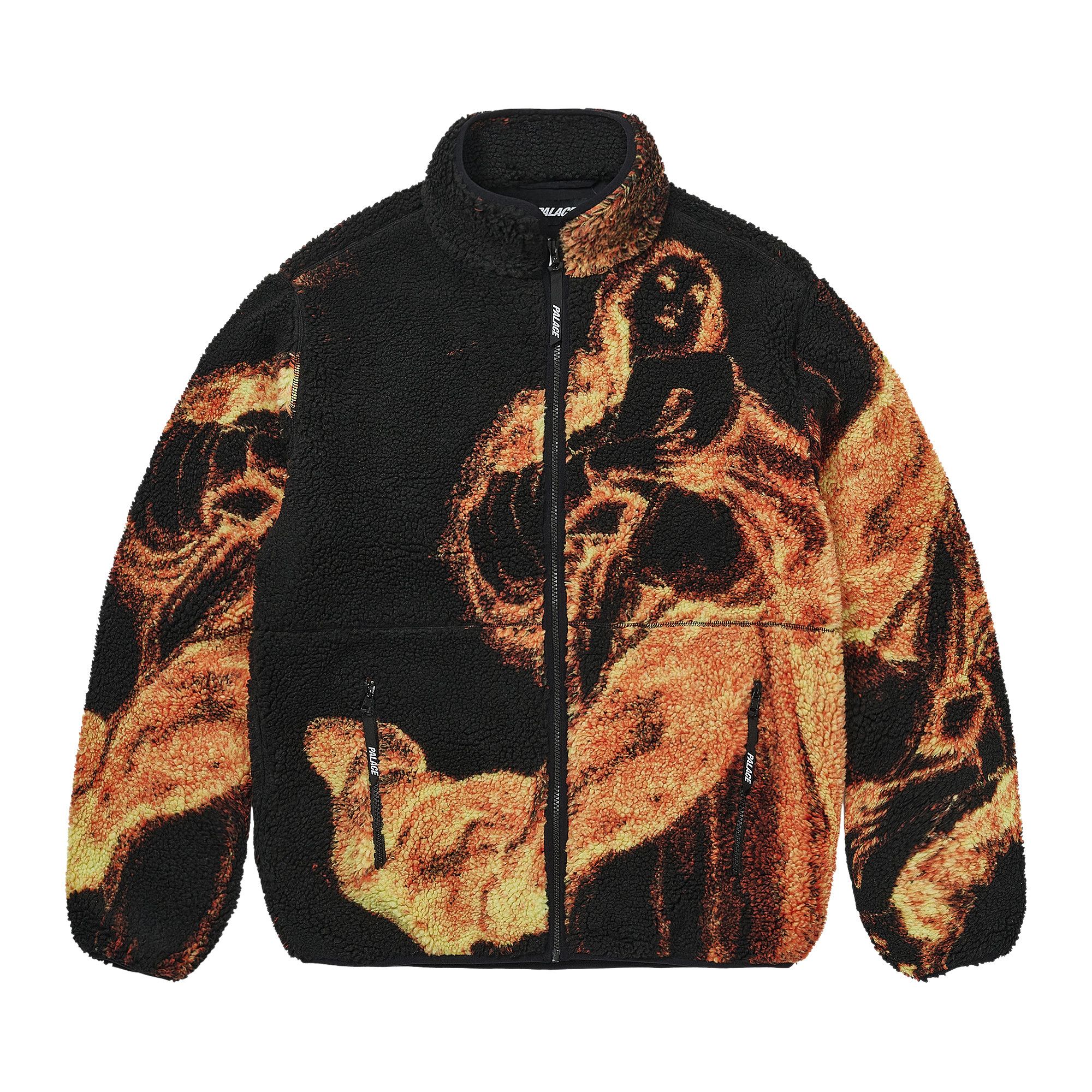 Buy Palace Holy Grail Funnel Fleece 'Black' - P29JK118 | GOAT