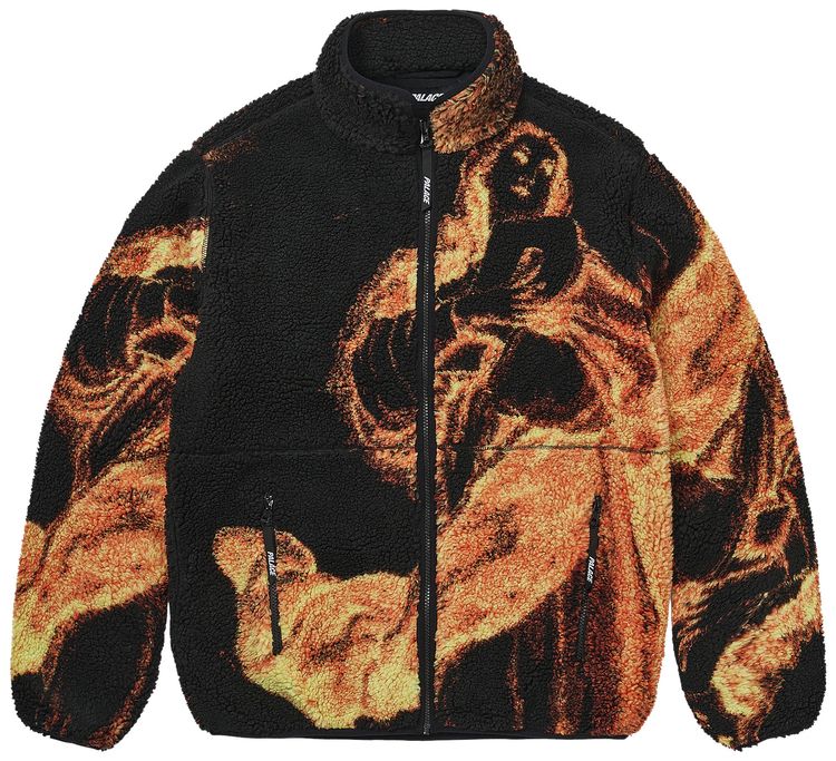 Palace Holy Grail Funnel Fleece Black