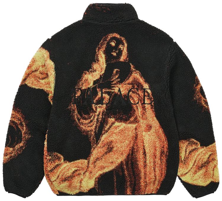 Palace Holy Grail Funnel Fleece Black