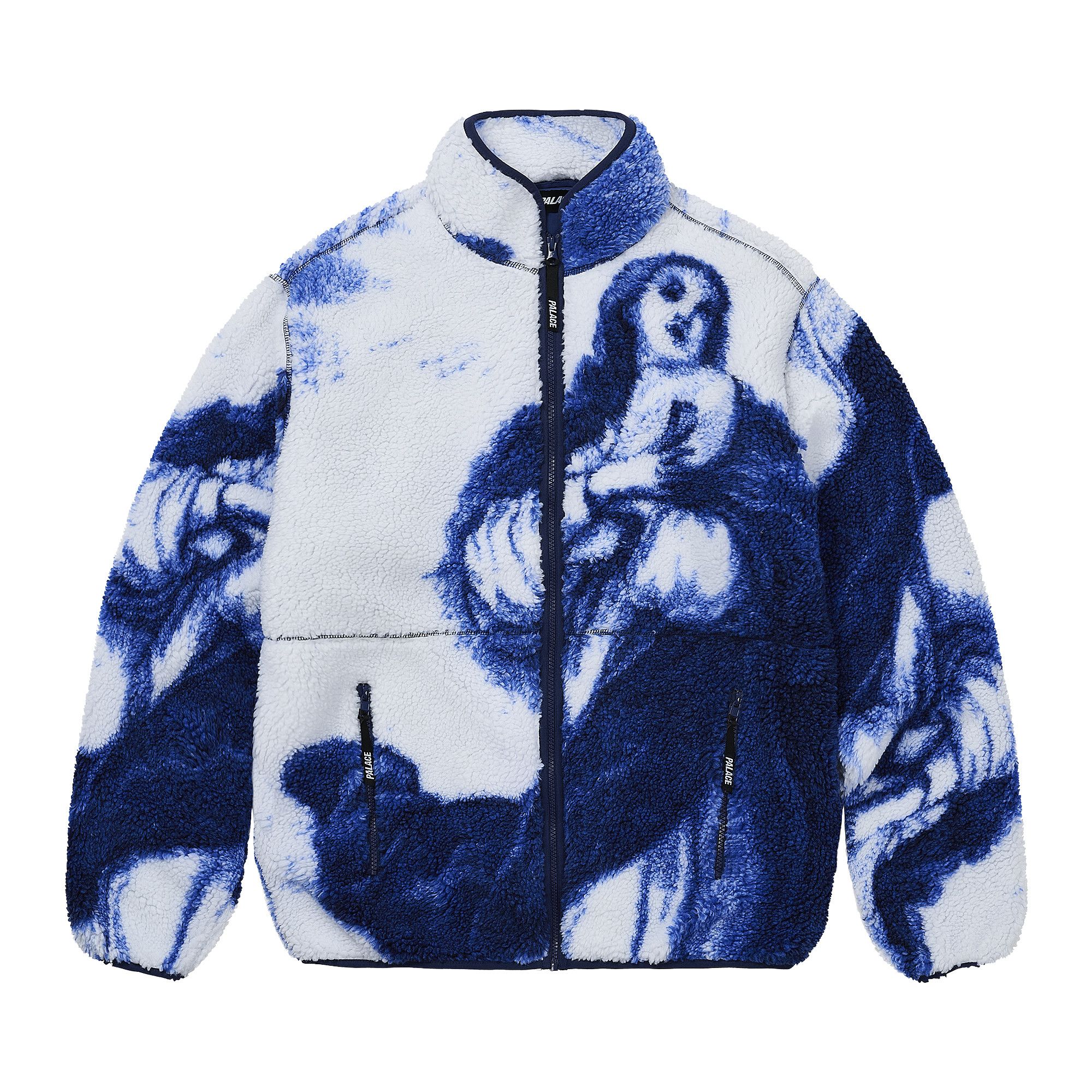 ryosuke　アーセナル レトロ ZIP パネル フリース Buy Palace Holy Grail Funnel Fleece 'White' - P29JK117 | GOAT