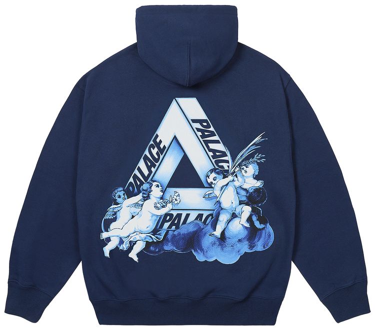 Palace Tri Angelic Hood Navy
