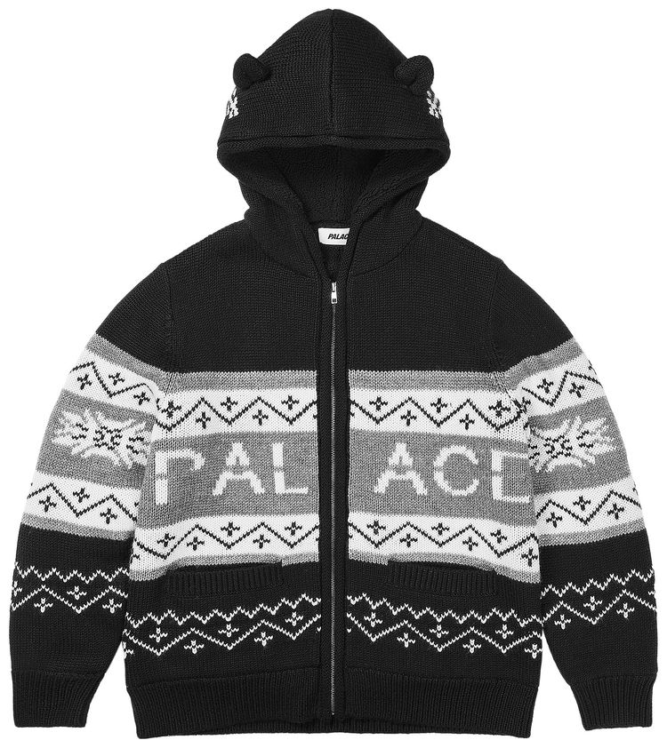 Palace Palace Loves Me Hooded Knit Black