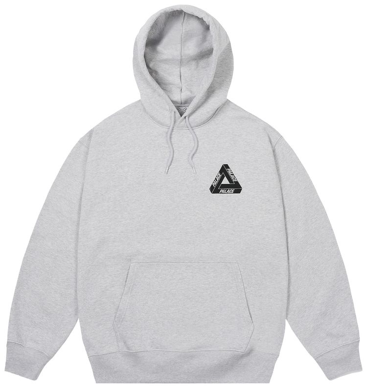 Palace Tri Angelic Hood Grey Marl
