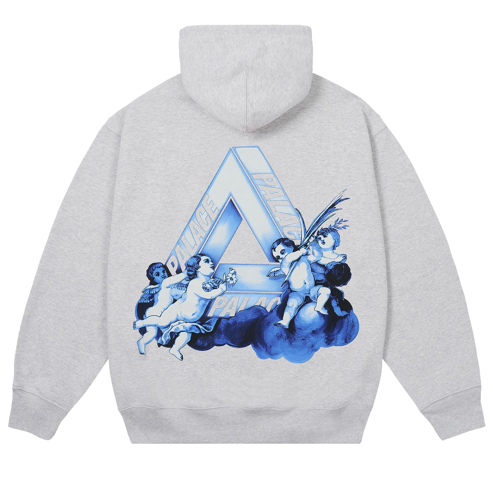 Buy Palace Tri-Angelic Hood 'Grey Marl' - P29HD084 | GOAT