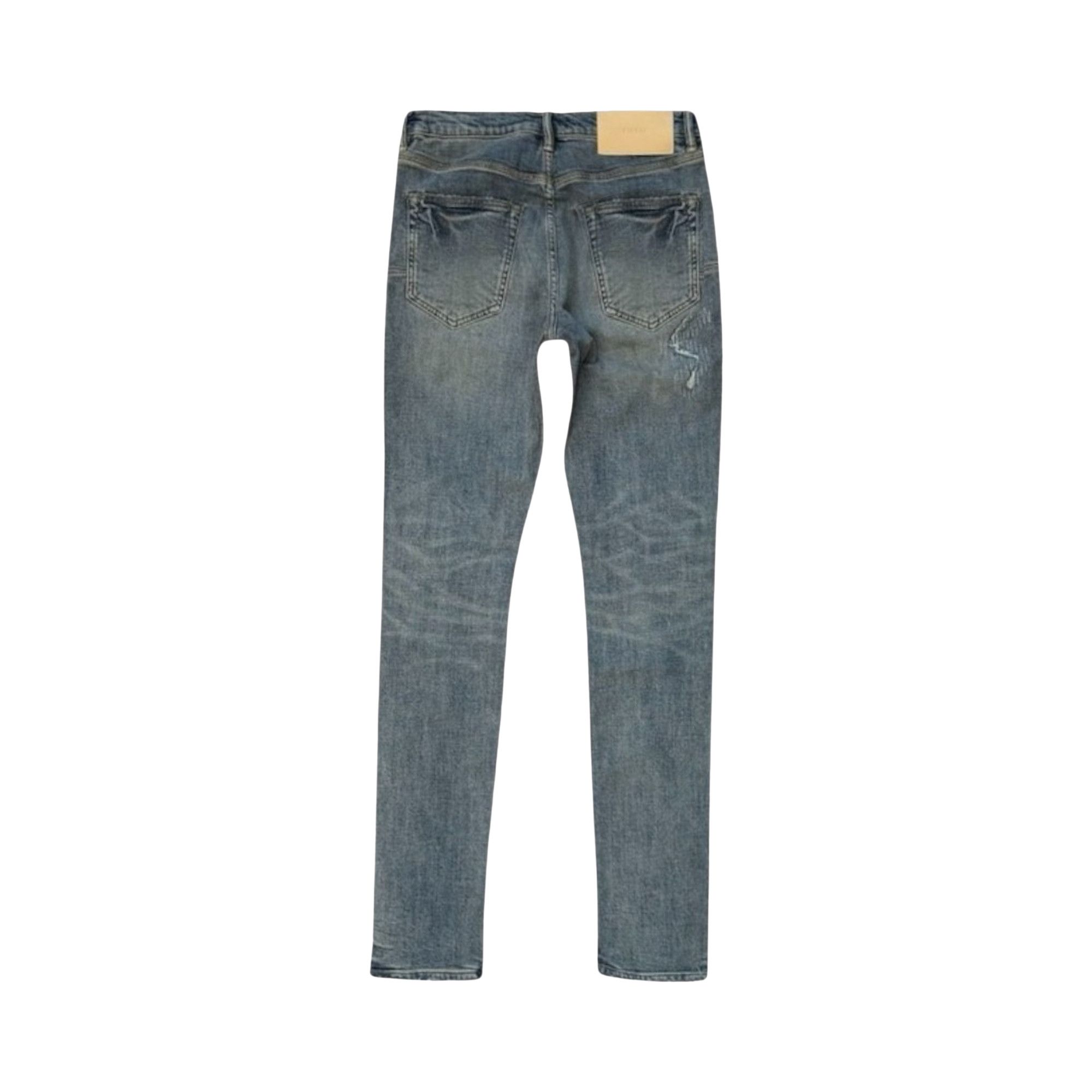 Buy PURPLE BRAND Vintage Repair Denim 'Light Indigo' - P001