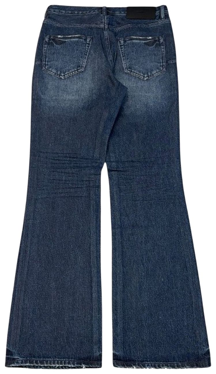 PURPLE BRAND Dark Vintage Boot Dark Indigo