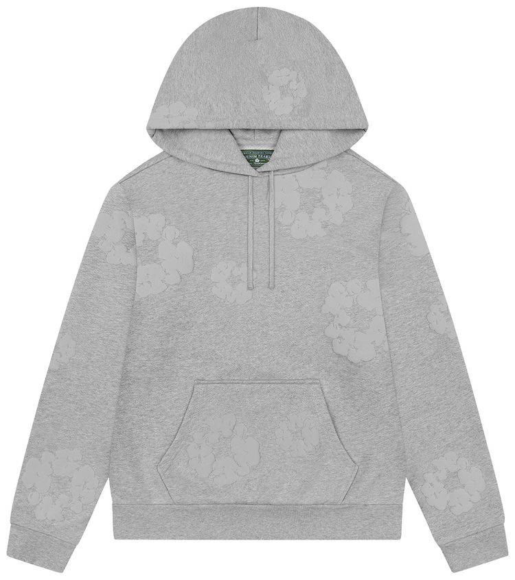 Denim Tears Mono Cotton Wreath Hoodie Grey