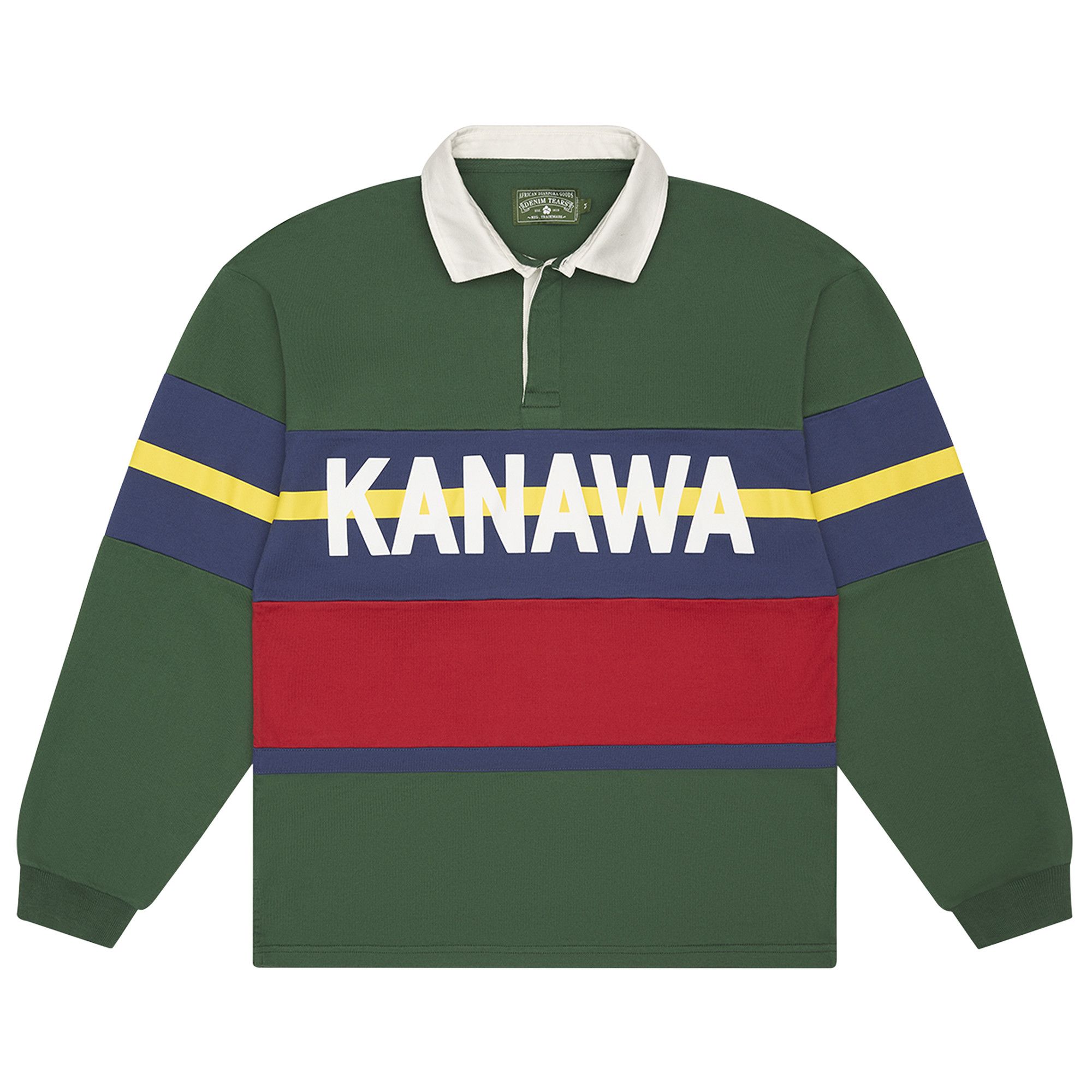 Denim Tears ラガーシャツ Buy Denim Tears Kanawa Collegiate Rugby 'Multicolor