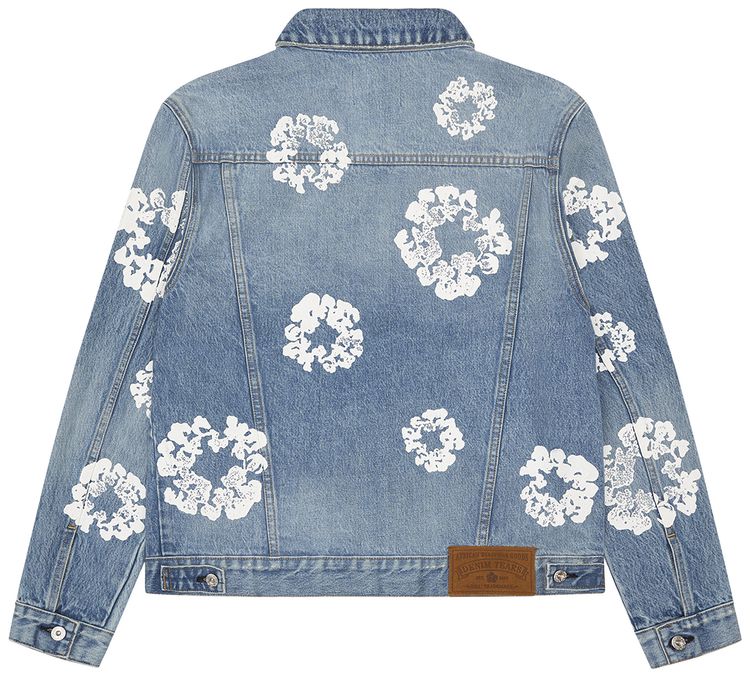 Denim Tears Cotton Wreath Denim Jacket Light Wash