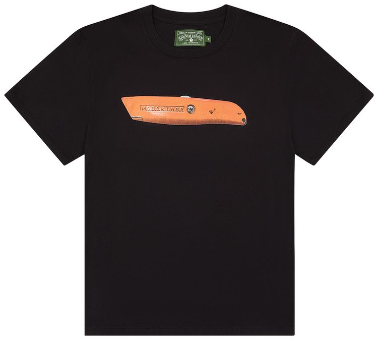 Denim Tears Razor Tee Black