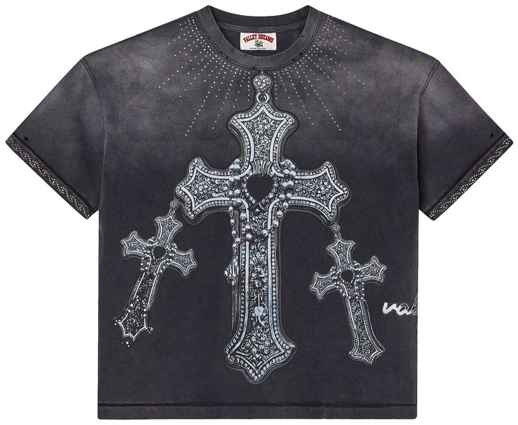 Vale Forever Pierced Tee Black