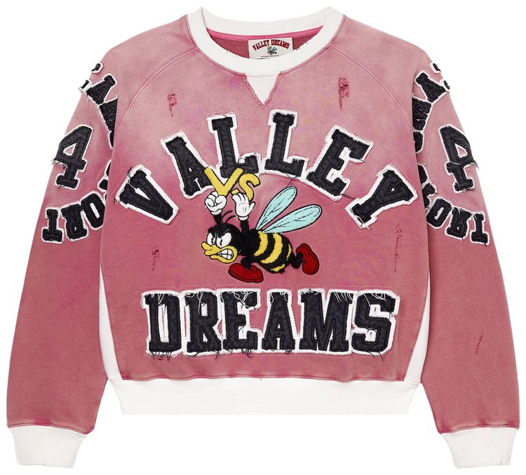 Vale Forever Insignia Crewneck Pink