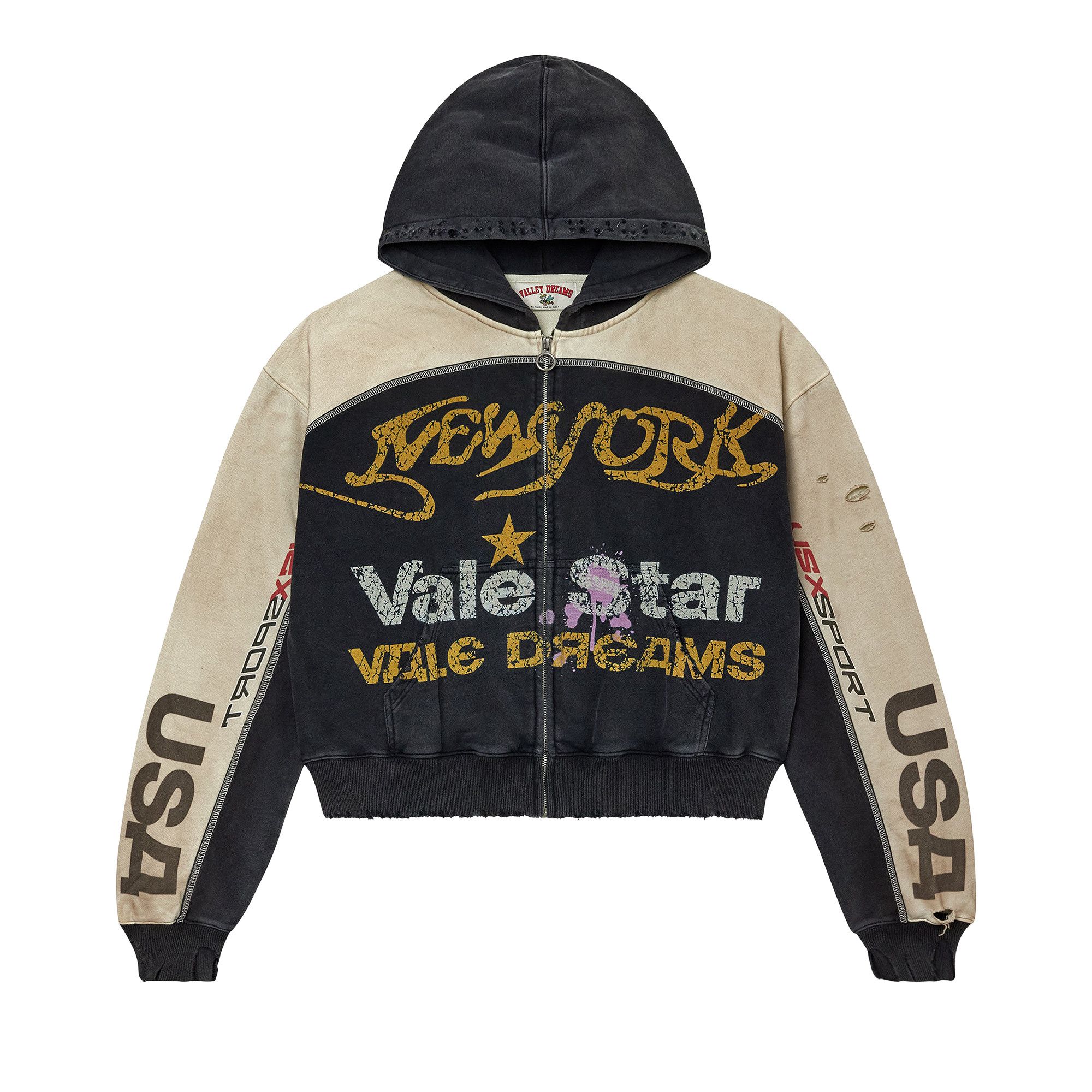 Buy Vale Forever Vale Star Zip Up 'Dest/Black/Tan' - 11451