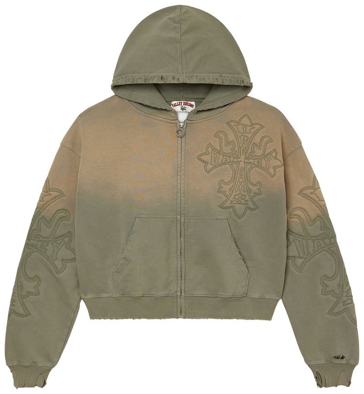 Vale Forever Carver Zip Up Green