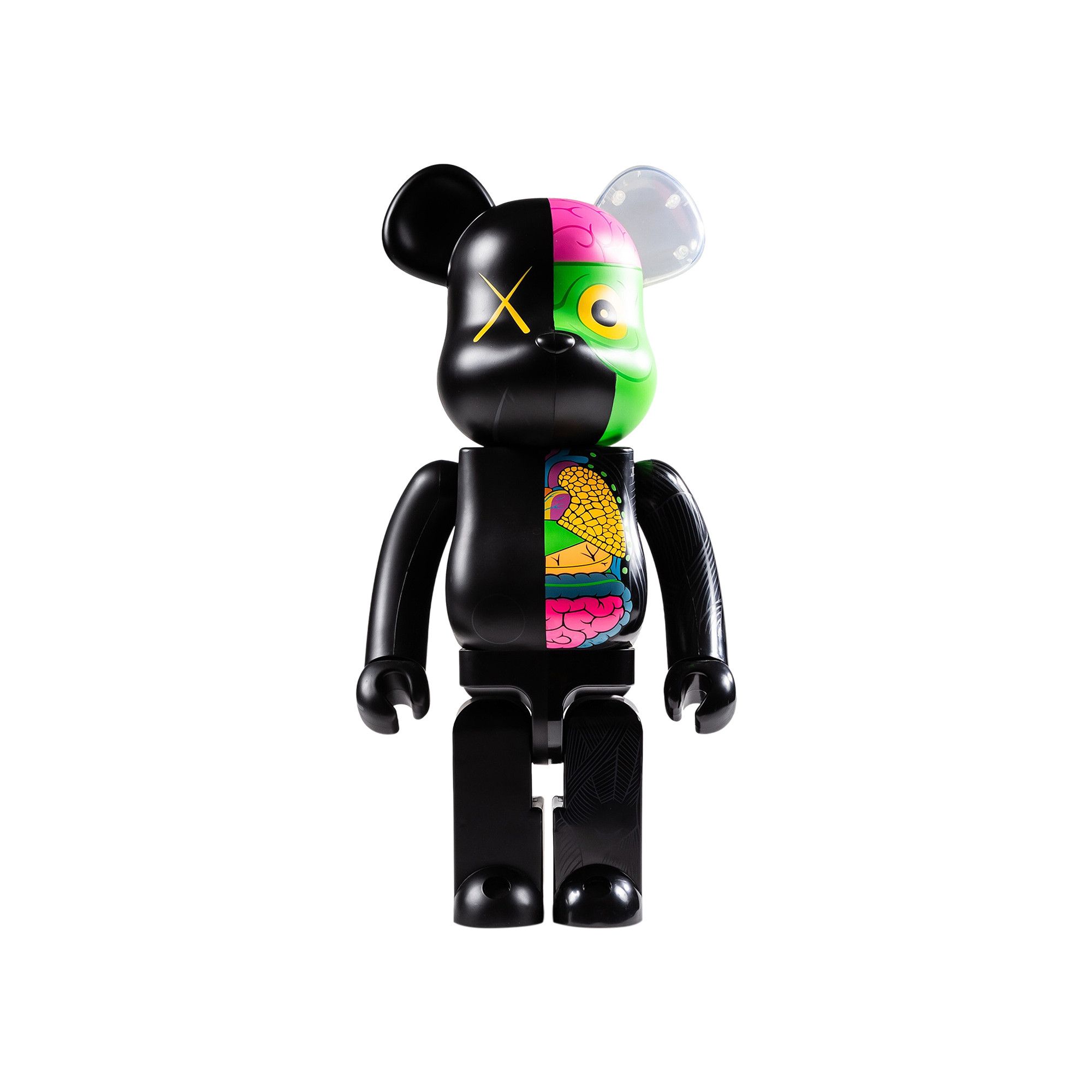 Buy BE@RBRICK x KAWS Dissected 1000% 'Black/Multicolor' - 12883
