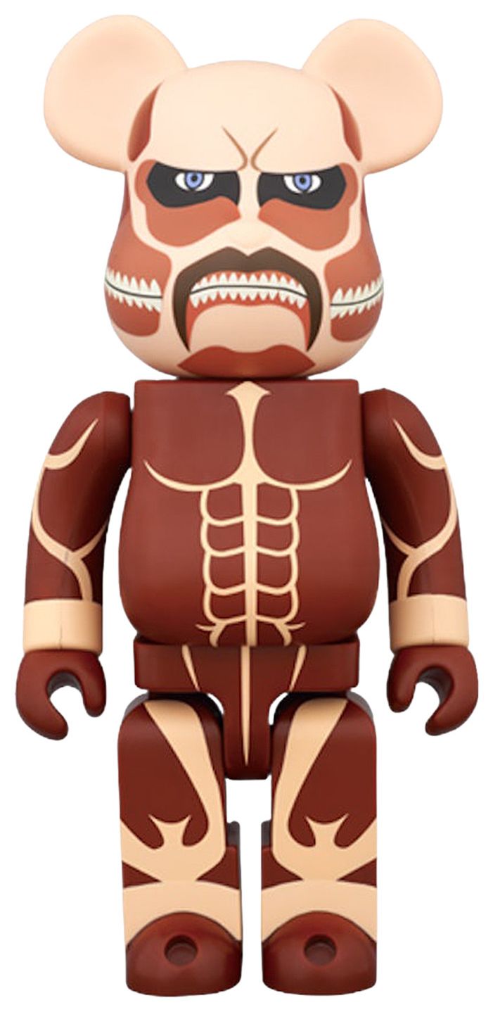 BERBRICK x Attack On Titan Colossal 1000 Multicolor