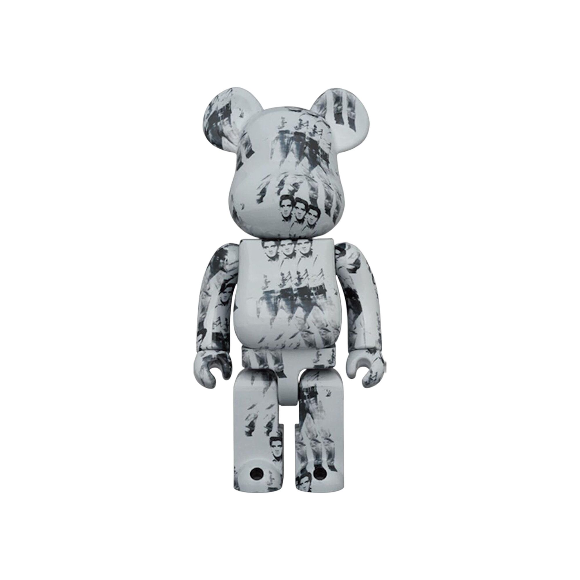 Buy BE@RBRICK Andy Warhol's Elvis Presley 1000% 'White/Black