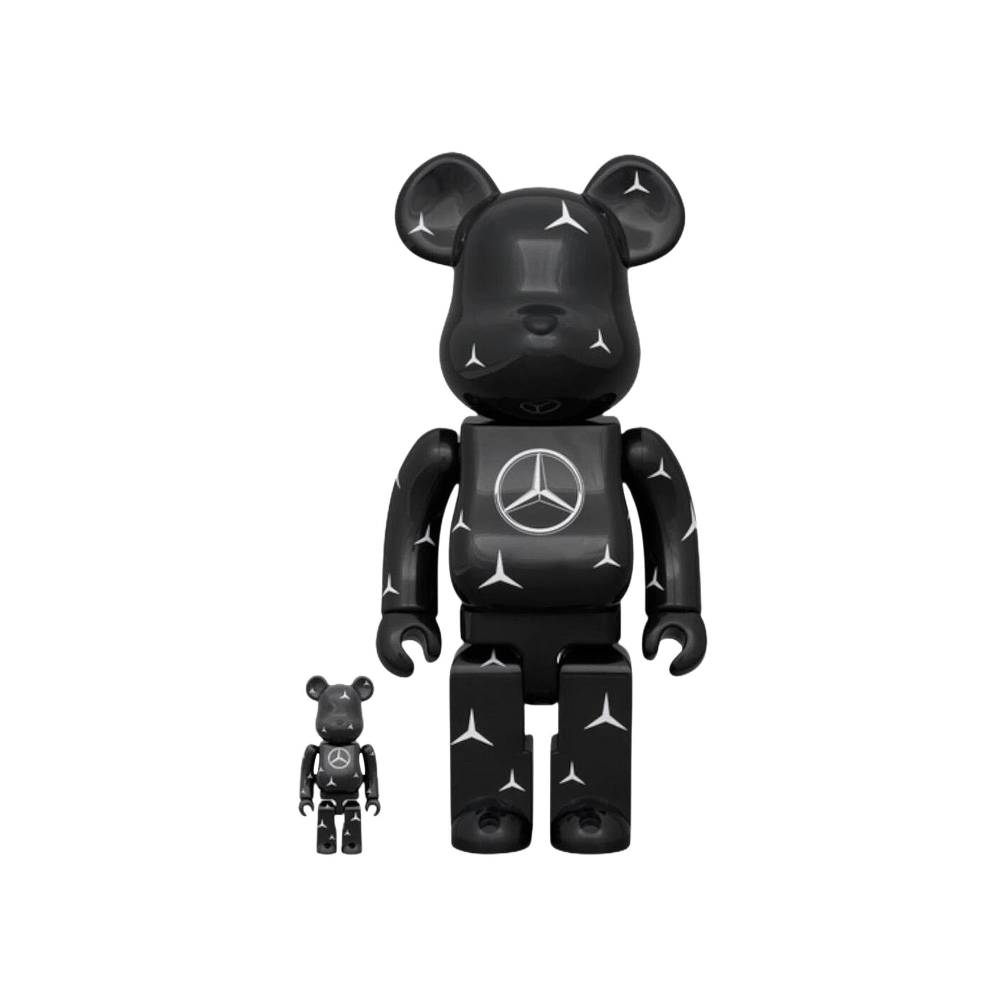 「限定品」Mercedes-Benz × BE@RBRICK 100%&400% Buy BE@RBRICK Mercedes-Benz 100% & 400% Set 'Black' - 12883
