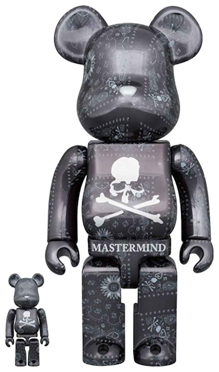 BERBRICK x Mastermind World 100  400 Set Black Bandana