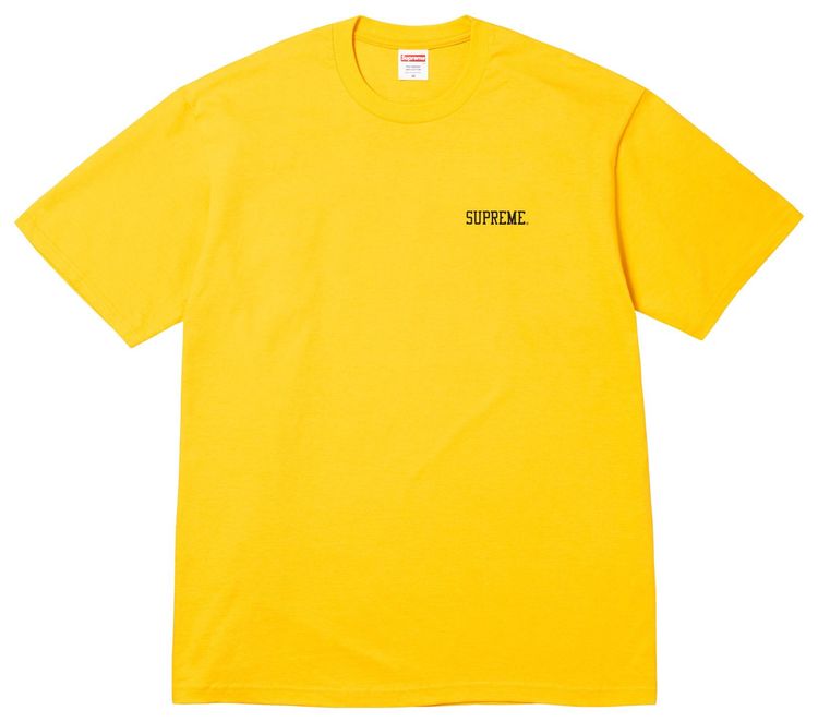 Supreme x Dash Snow Tee Yellow