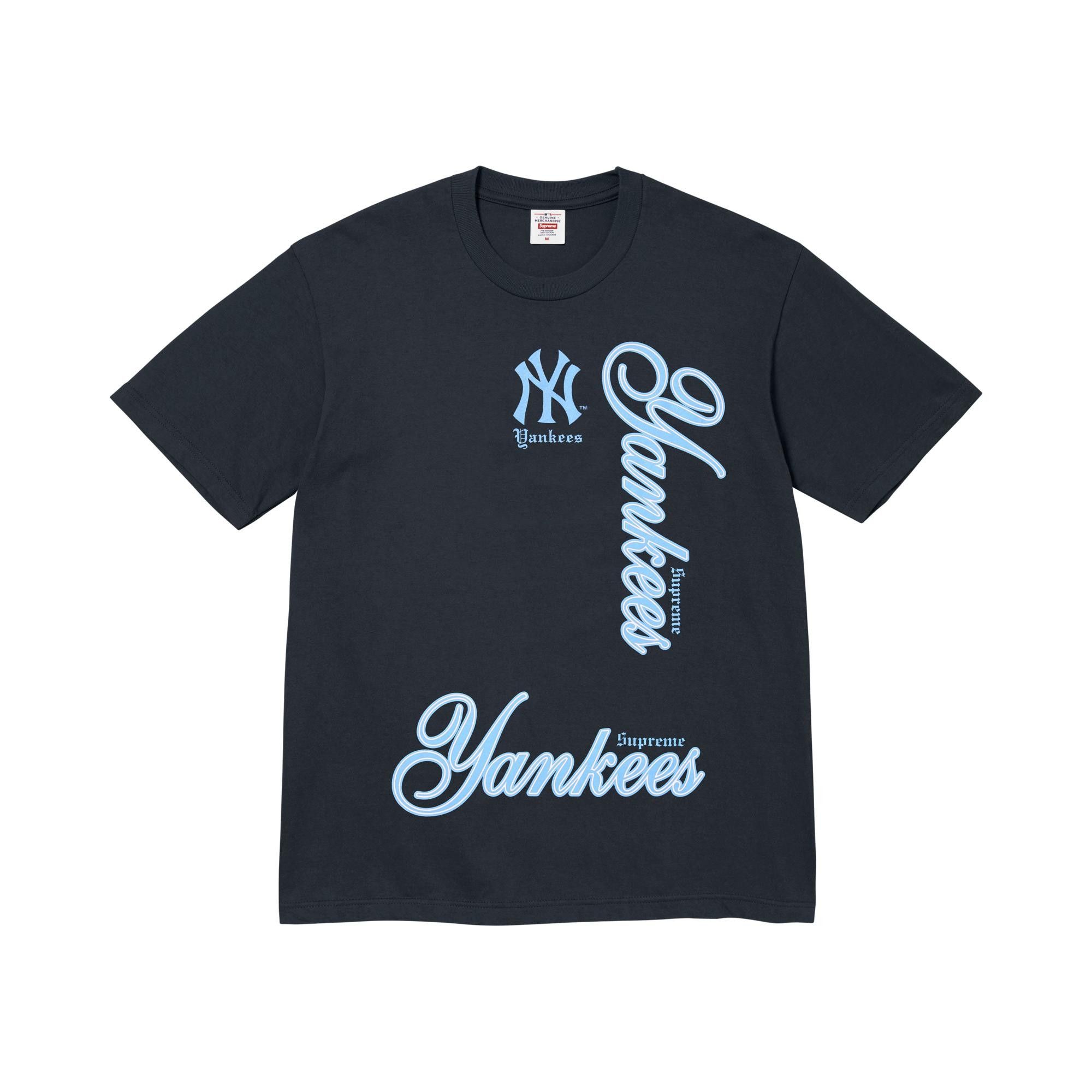 Buy Supreme x MLB Teams Tee 'Navy' - FW25T22 NAVY | GOAT