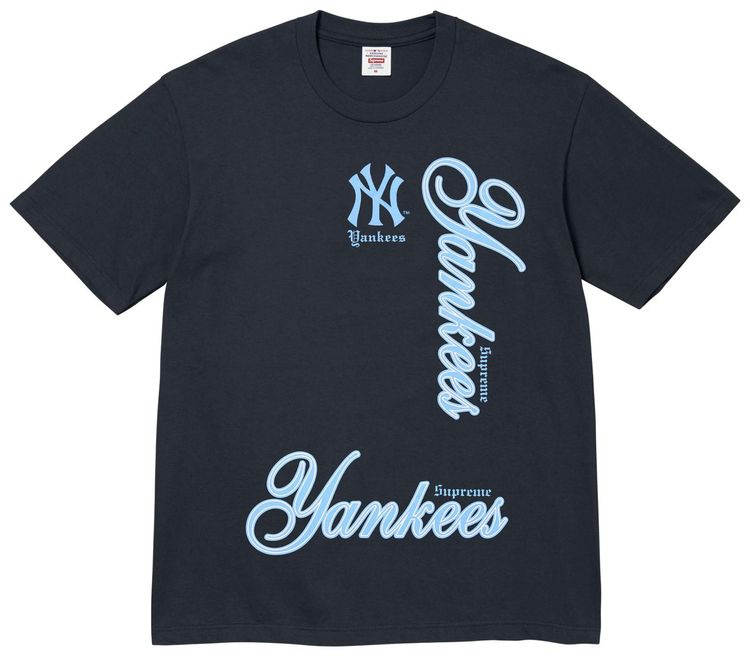 Supreme x MLB Teams Tee Navy