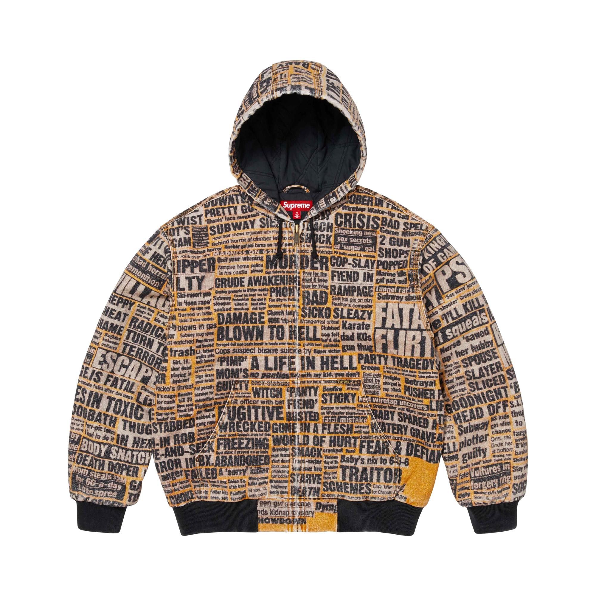 Buy Supreme x Dash Snow Hooded Work Jacket 'Multicolor' - FW25J106