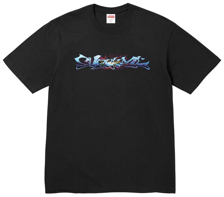 Supreme Tag Tee Black