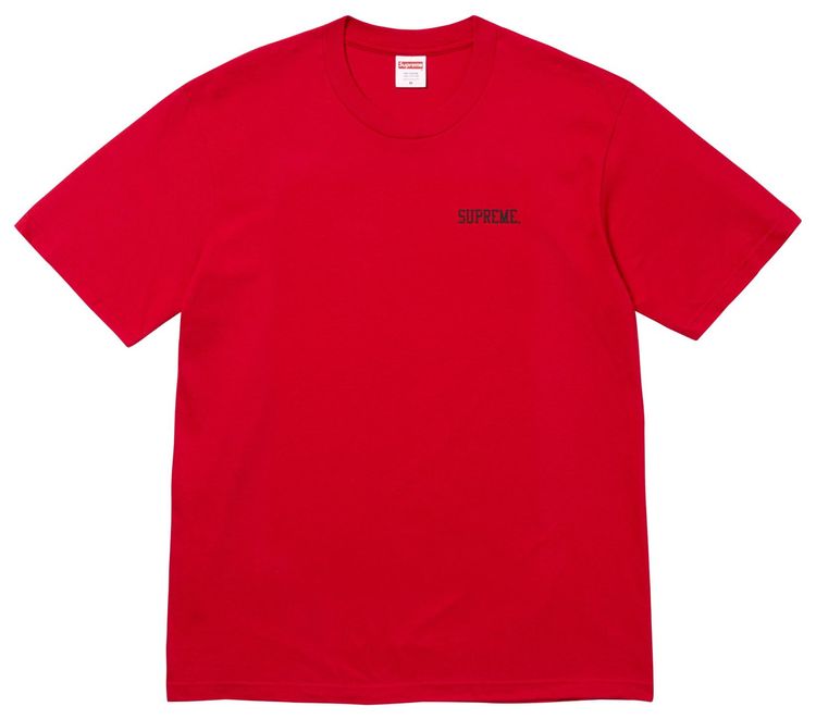 Supreme x Dash Snow Tee Red