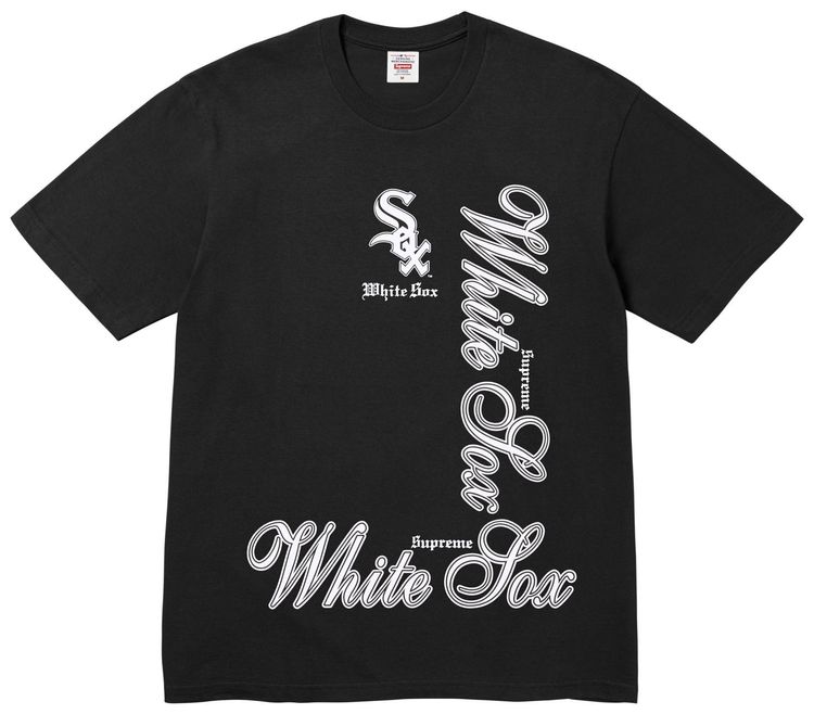 Supreme x MLB Teams Tee Black