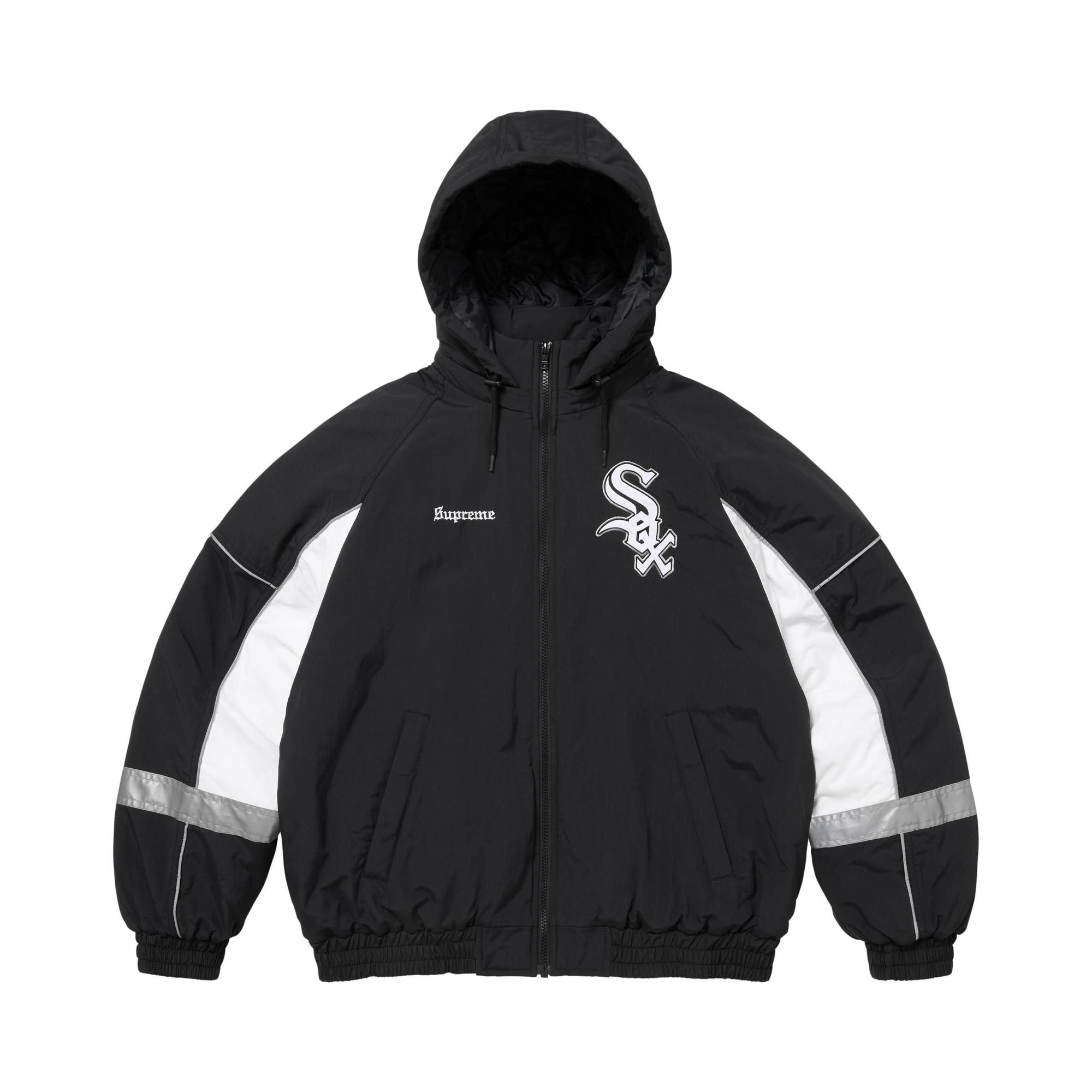 Buy Supreme x Chicago White Sox Stadium Jacket 'Black' - FW25J80