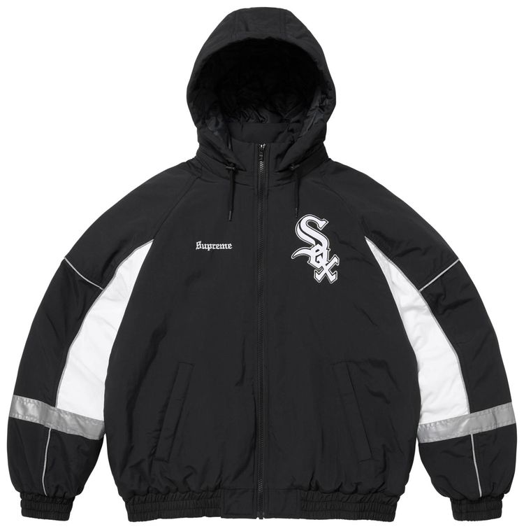 Supreme x Chicago White Sox Stadium Jacket Black