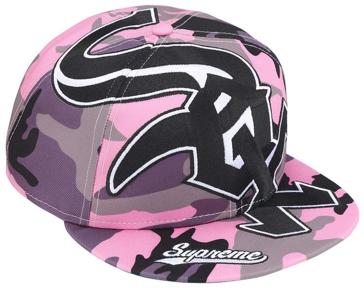 Supreme x Chicago White Sox Adjustable New Era Pink Camo